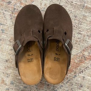 Papillio by Birkenstock Fanny Suede Wedge Mule